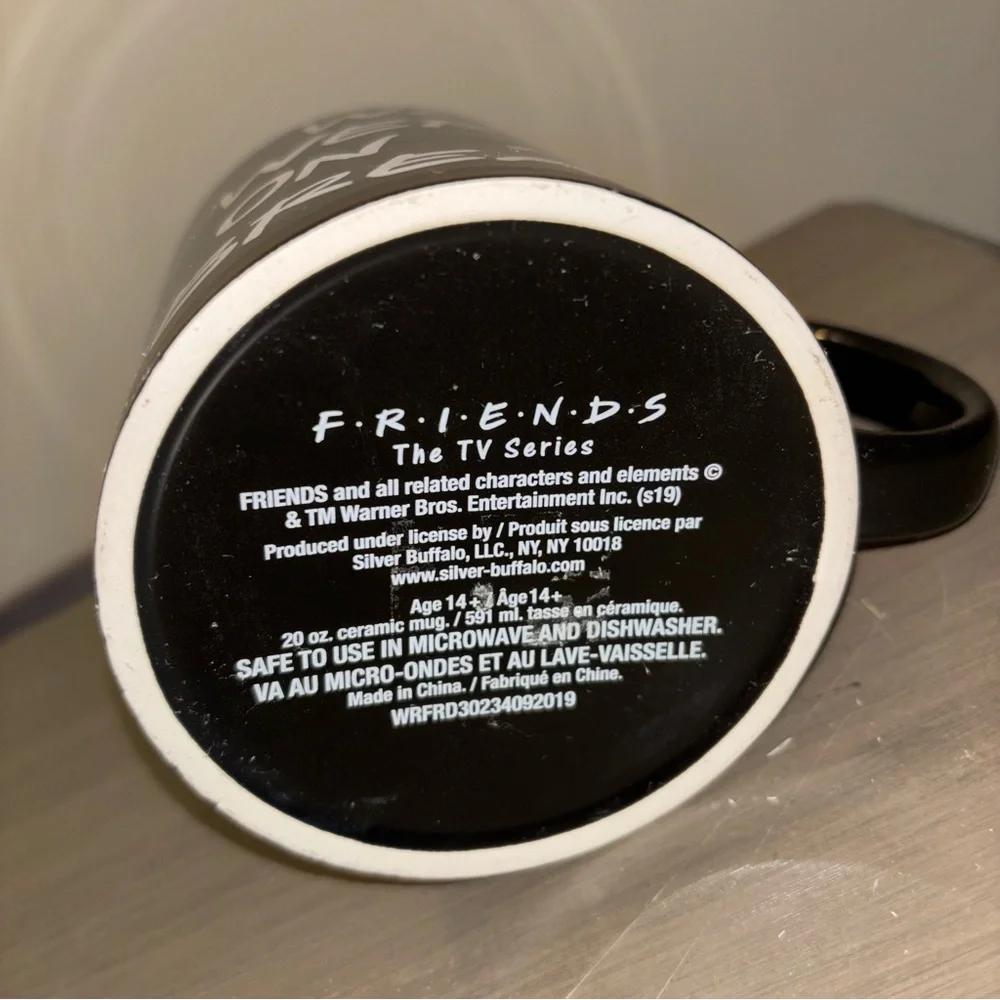 “We Were On A Break” FRIENDS TV SHOW Black Ceramic Mug - Picture 8 of 8